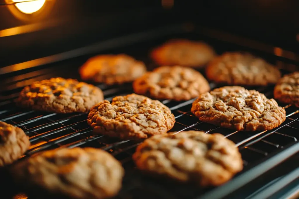 Cookies Baking in the Oven